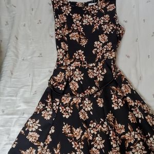 Flower patterned dress